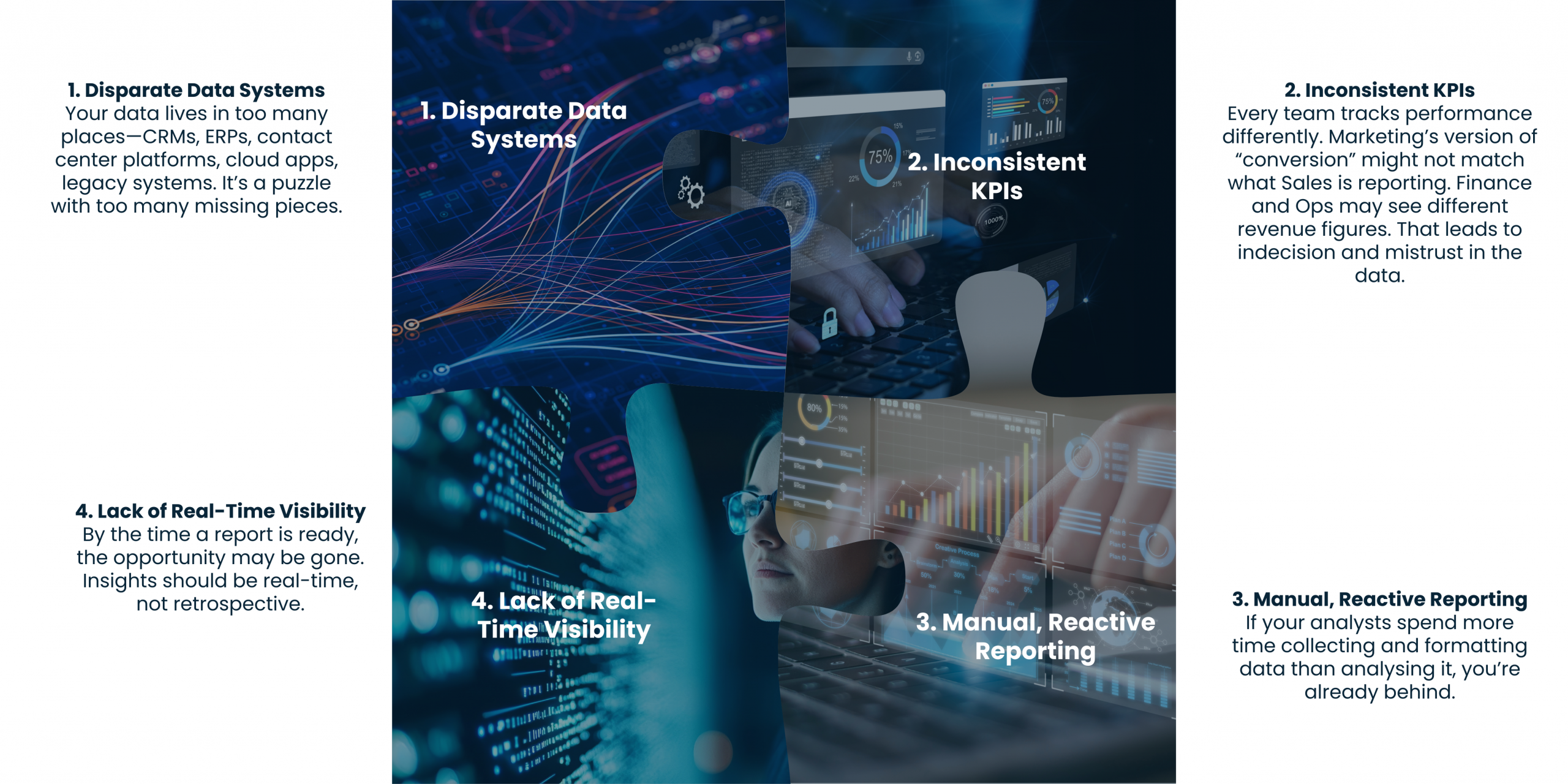 Most common causes of data bottlenecks